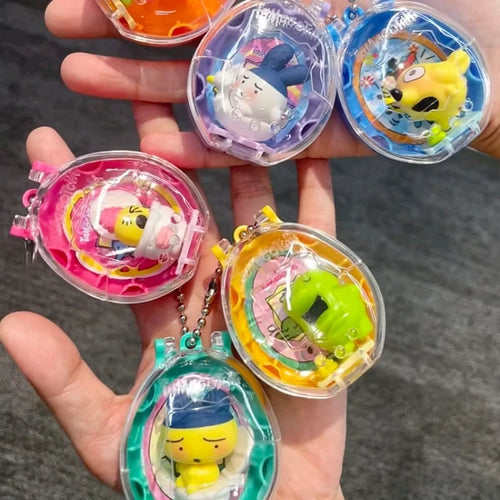 New Bandai Tamagotchi Spare Time Series2 Pooptime Pendant Bean Mr.Koigari Doll Box Toy Collectible Anime Game Figurine Toys