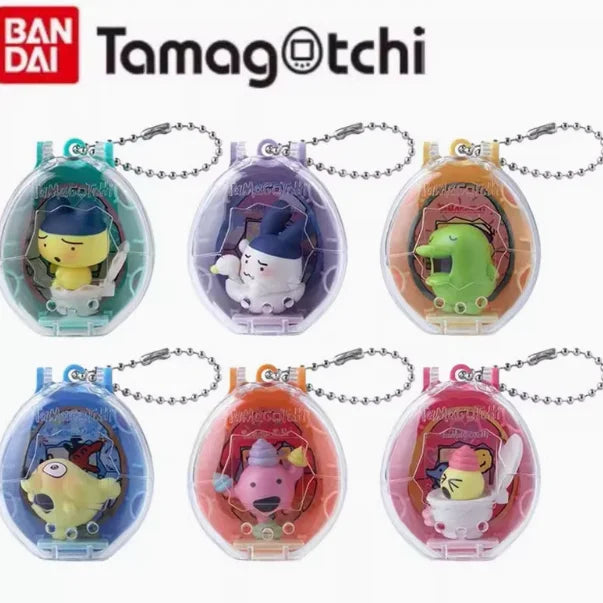 New Bandai Tamagotchi Spare Time Series2 Pooptime Pendant Bean Mr.Koigari Doll Box Toy Collectible Anime Game Figurine Toys