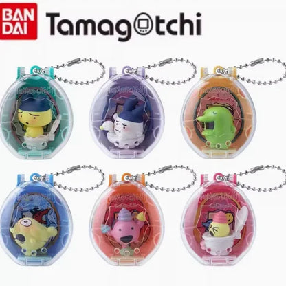 New Bandai Tamagotchi Spare Time Series2 Pooptime Pendant Bean Mr.Koigari Doll Box Toy Collectible Anime Game Figurine Toys