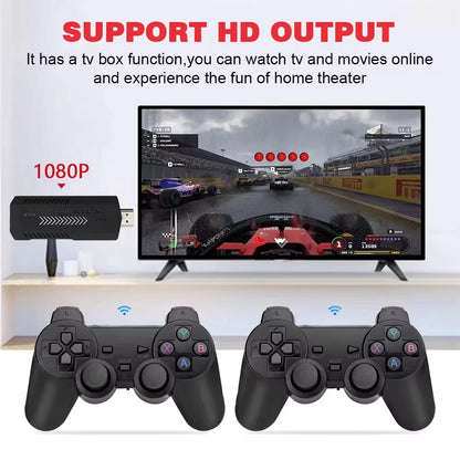 X2 Plus GD10 Pro Game Stick  4K HD 2.4G Retro Video Game Console