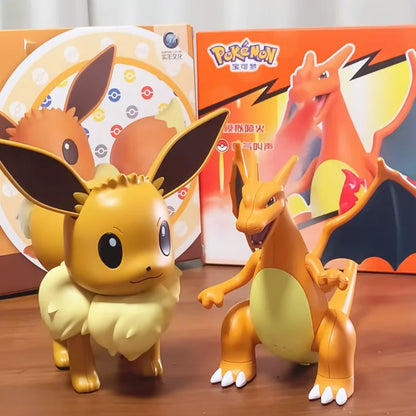 Charizard humificador and Eevee