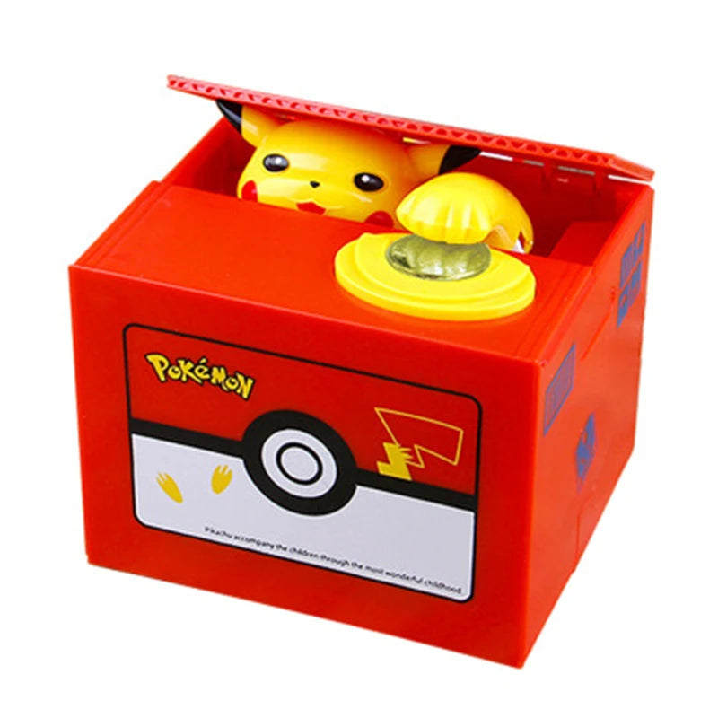 Pokemon Hello Kitty Piggy Bank Action Figure Anime Cartoon Pikachu