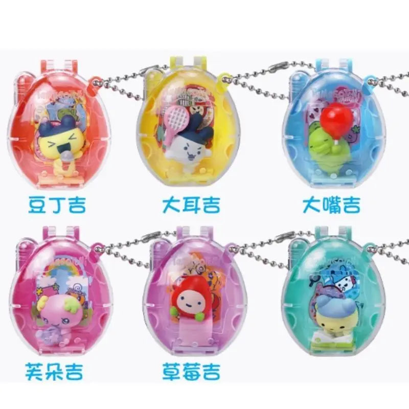 New Bandai Tamagotchi Spare Time Series2 Pooptime Pendant Bean Mr.Koigari Doll Box Toy Collectible Anime Game Figurine Toys