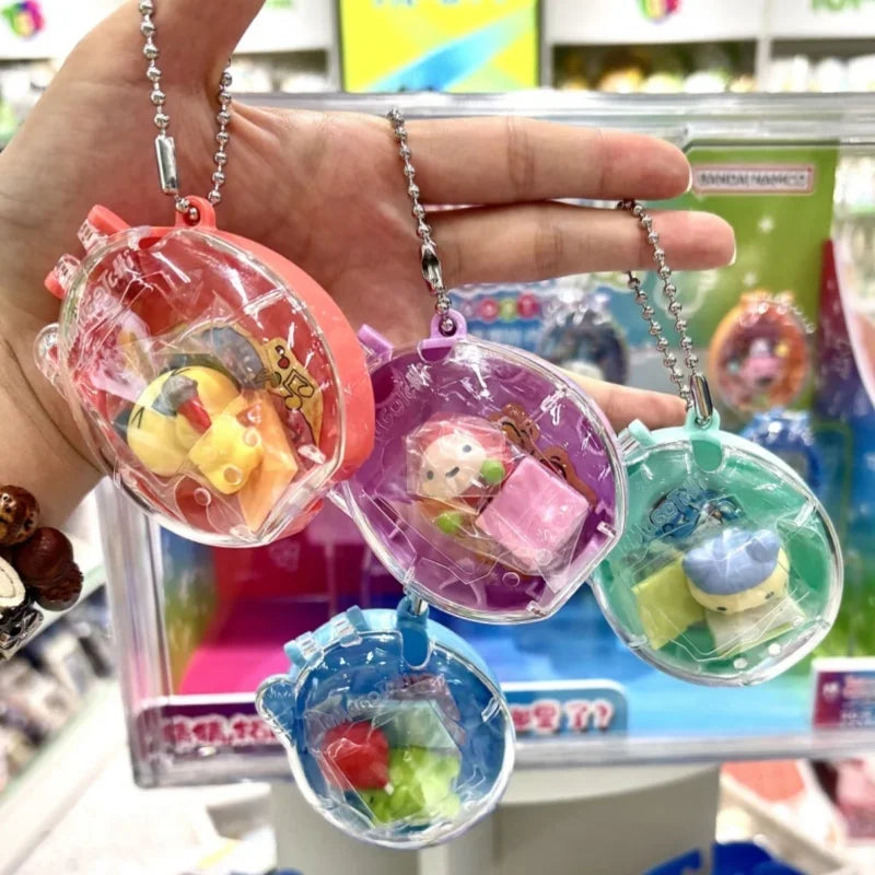 New Bandai Tamagotchi Spare Time Series2 Pooptime Pendant Bean Mr.Koigari Doll Box Toy Collectible Anime Game Figurine Toys