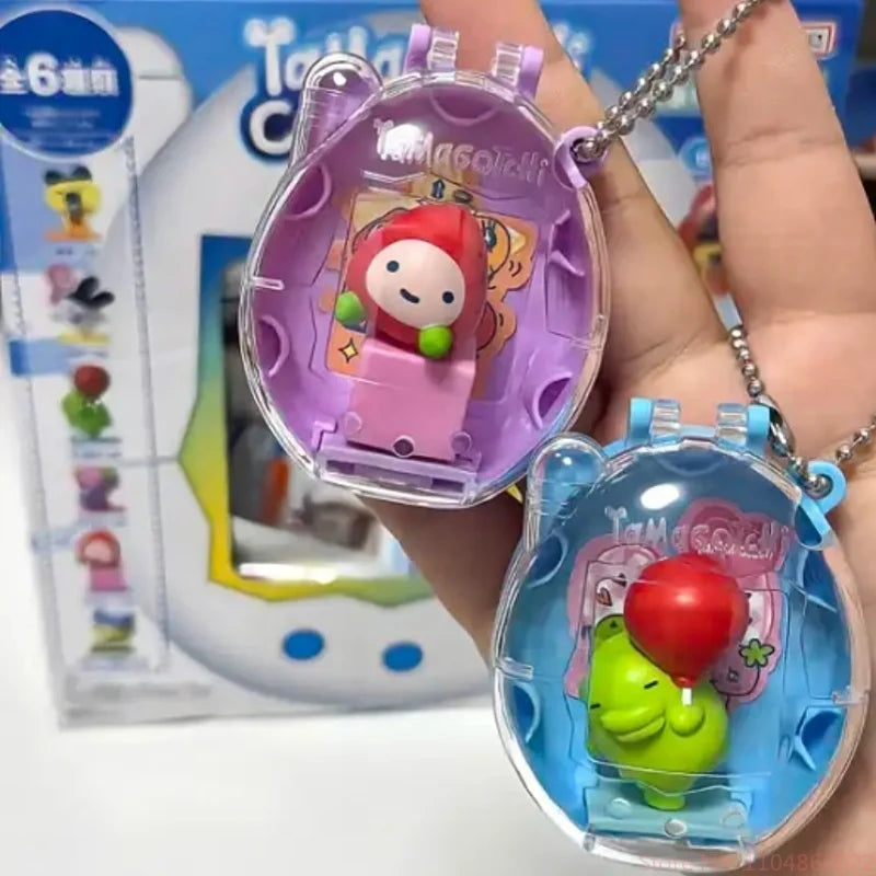 New Bandai Tamagotchi Spare Time Series2 Pooptime Pendant Bean Mr.Koigari Doll Box Toy Collectible Anime Game Figurine Toys