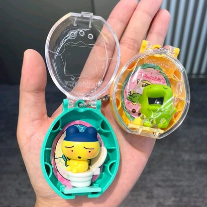 New Bandai Tamagotchi Spare Time Series2 Pooptime Pendant Bean Mr.Koigari Doll Box Toy Collectible Anime Game Figurine Toys